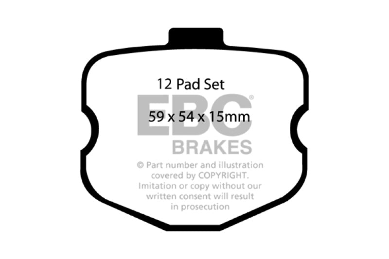 Load image into Gallery viewer, Ebc DP31771C EBC Redstuff Brake Pad Sets
