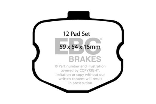Ebc DP31771C EBC Redstuff Brake Pad Sets