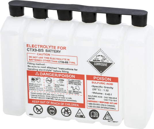 Fire Power 450CC CTX Sealed Battery Electrolyte Packs
