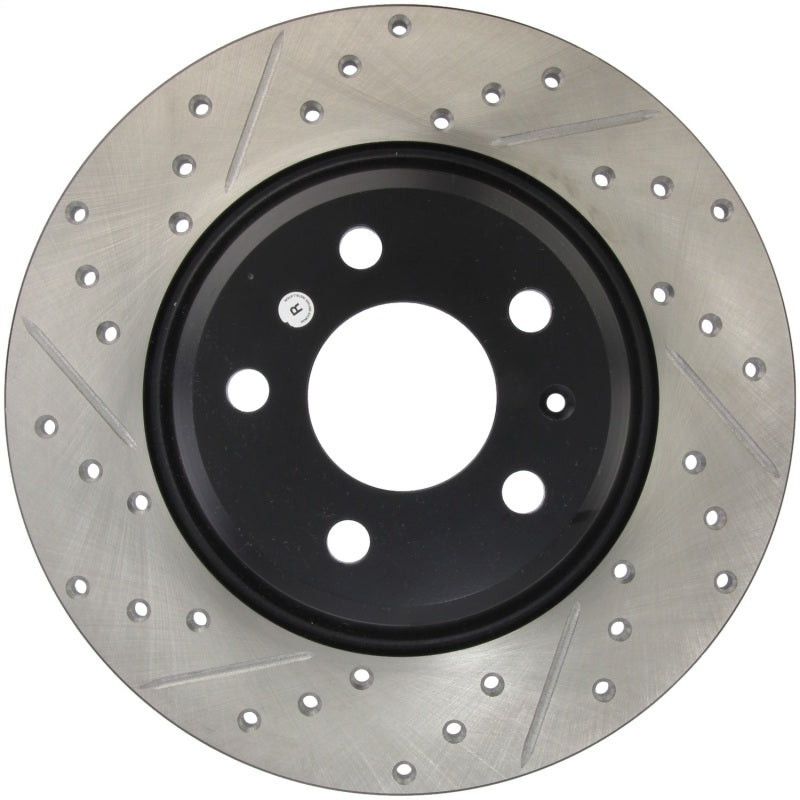Load image into Gallery viewer, Stoptech 127.33127R ST Slot &amp; Drill Brake Rotors
