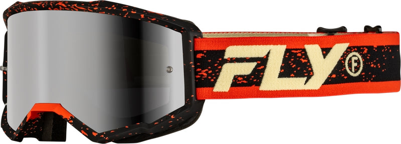Load image into Gallery viewer, Black/Red/Cream / Silver Mirror/Smoke Lens
