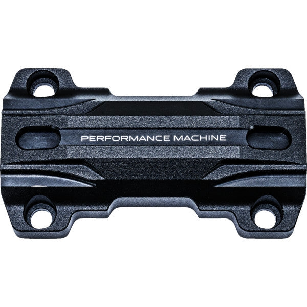 Performance Machine 0208-2196-SMB Adapter for Gauge Relocation Kit - Black Ops