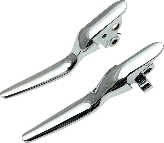 Harddrive 053842 LSR Levers Set - Clutch Cable - Chrome