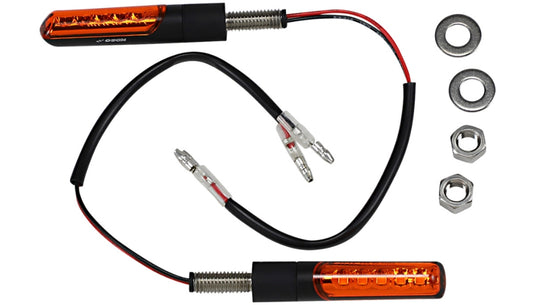 Koso North America HE037021 Electro Led Indicator Lights - Red Lens