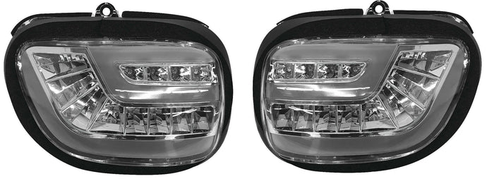 Pathfinder G18DTC LED Sequential Turn Signals - Clear