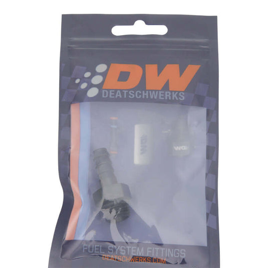 Deatschwerks 6-02-0502-B DW ORB to Hose Barb Adapters