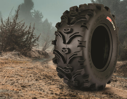 Kenda 082991291C1 K299 Bear Claws XL 4x4 Hard Intermediate Terrain Front/Rear Tire - 27x9-12