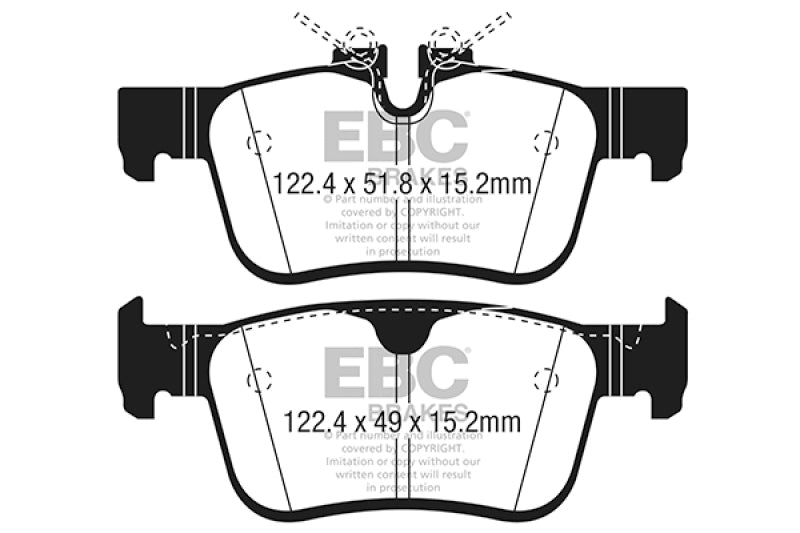 Load image into Gallery viewer, Ebc DP32306C EBC Redstuff Brake Pad Sets
