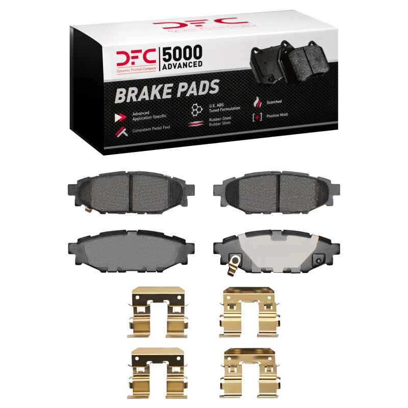 Load image into Gallery viewer, Dfc 1551-1114-01 DFC 5000 Advanced Ceramic Brake Pads

