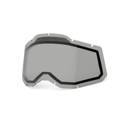 100% Replacement Dual Pane Lens for RC2/AC2/ST2 Goggles -  Smoke Lens