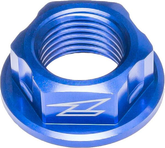 Drc ZE93-8016 Aluminum Axle Front Nuts/Bolts - Blue