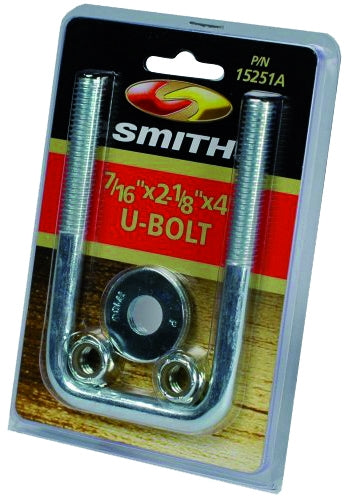 C.E. Smith 15251A Zinc U-Bolt - 2 1/8in.x4in.