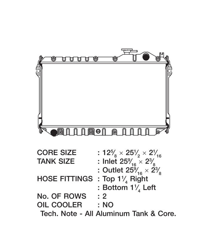 Load image into Gallery viewer, Csf 2862 CSF Radiators - Aluminum
