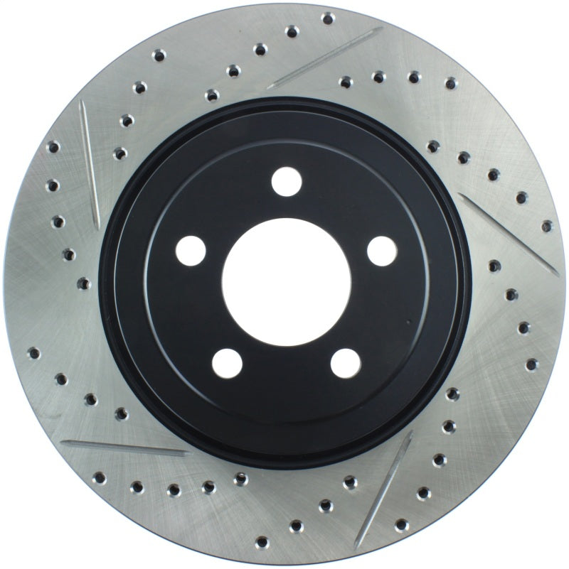 Load image into Gallery viewer, Stoptech 127.63061R ST Slot &amp; Drill Brake Rotors
