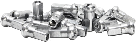Dubya 98-611 Spoke Nipples - Silver