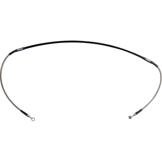 Moose Racing Y01-1-080/P Stainless Steel Braided Brake Line