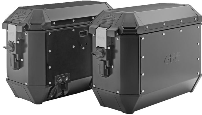 Givi ALA36BPACK2 Alaska Side Cases - 36lt. - Black