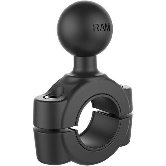 Ram Mounts RAM-B-408-75-1U Handlebar/Rail Base w/1in. Ball for 3/4in. to 1in. Diameter Rails