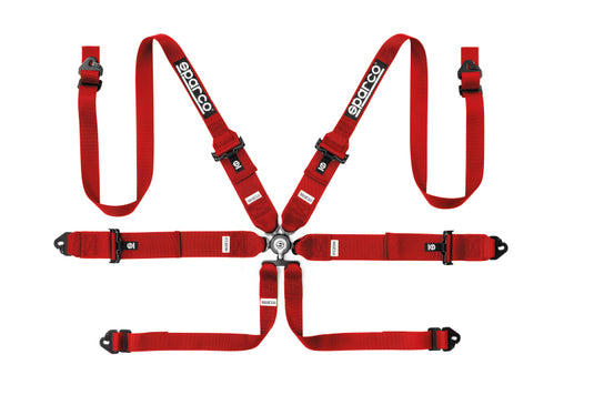 Sparco 04818RH1RS SPA 6PT Harness/Belt