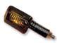K&S Technologies 25-8128 Long-Stem Mini-Stalk Marker Lights - Black with Amber Lens