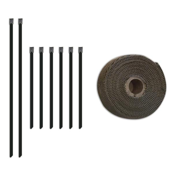 Load image into Gallery viewer, Mishimoto MMTW-TIES MM Exhaust Wrap &amp; Ties
