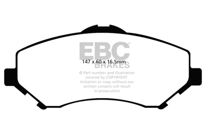 Ebc DP61798 EBC Greenstuff Brake Pad Sets