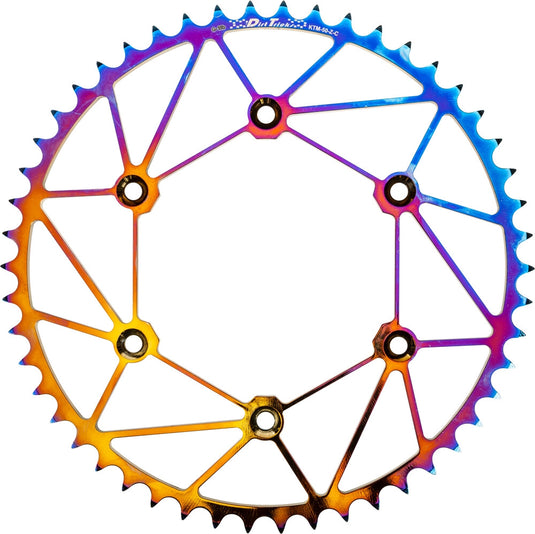 Dirt Tricks KTM-50-Z-C Lightweight Steel Rear Sprocket - 50T - Chromatic