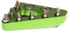 Rfx FXRB 90101 99GN Replacement Tip for Pro Series Solid Rear Brake Pedal - Green