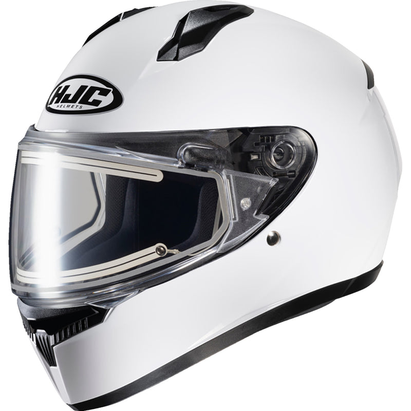 Load image into Gallery viewer, Hjc C10 Snow Helmet with Electric Shield (X-Large, White)
