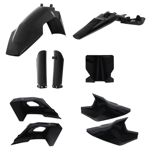 Acerbis 2987350001 Full Plastic Kit - Black