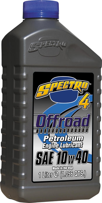 Spectro 310256 Premium Offroad Petroleum 4T - 20W50 - 1lt. - 12/Case