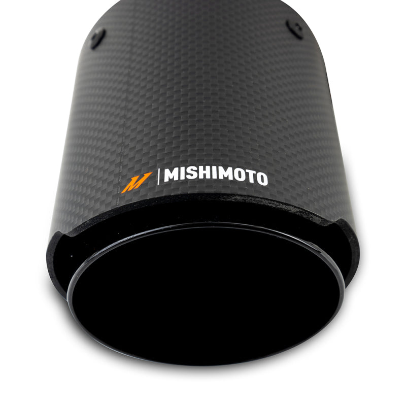 Load image into Gallery viewer, Mishimoto MMEXH-TIP-CFD25BK MM Universal Muffler
