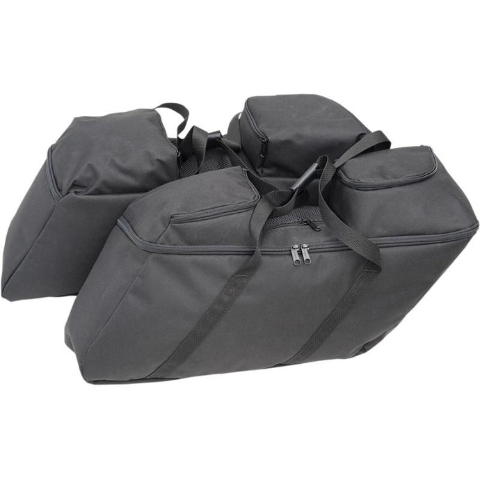 Drag Specialties 3501-0942 Collapsible Soft Luggage for HD Hard Saddlebags