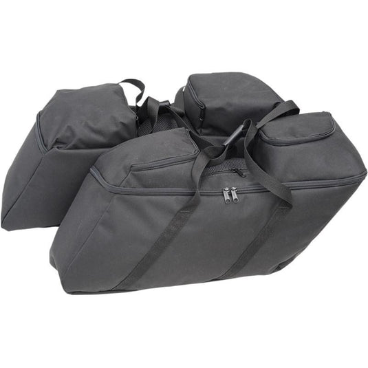 Drag Specialties 3501-0942 Collapsible Soft Luggage for HD Hard Saddlebags