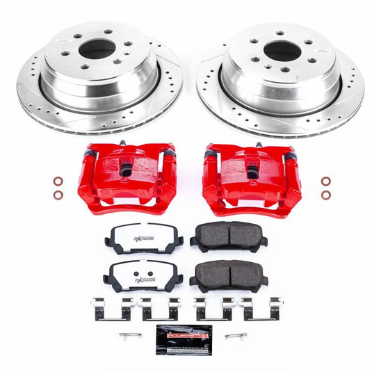 Powerstop KC7127-36 PSB Z36 Truck & Tow Kit w/Cals