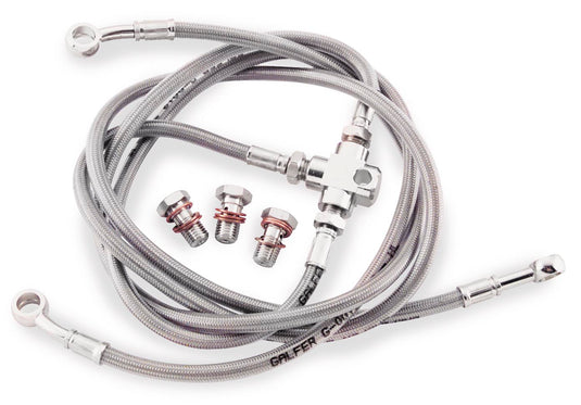 Galfer Brakes FK003D418-3+2-OLD 3-Line Brake Line Kit - (+2in.)