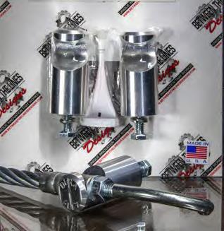 Between The Lines 1212-RH Duraflex Bolt Through Rail Style Hook