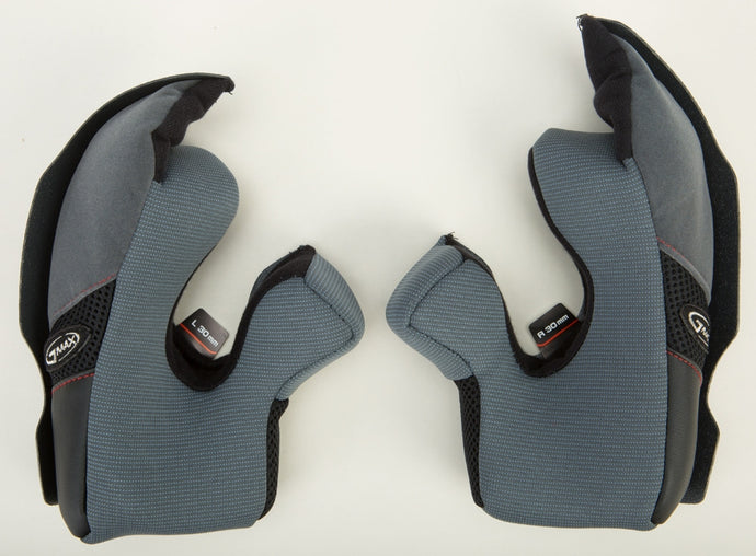 G-Max Cheek Pads for MX-86 Helmets - Md - 20mm