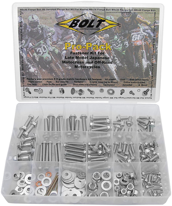 Bolt Motorcycle Accessories 2004-PP Japanese Pro-Pack