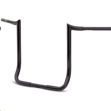 La Choppers LA-7352-18B 1-1/4in. Prime Ape Handlebars - 18in. Rise - Gloss Black