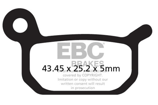 Ebc Powersports FA325X EBC FA-SFA-X Brake Pads
