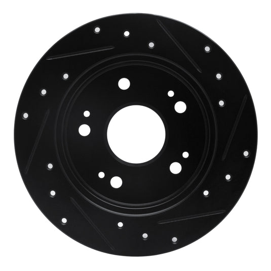 R1 Concepts 633-59024L RNC Brake Rotor - Drill & Slot