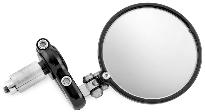 Psr 00-00200-22 Folding Bar End Mirror - Universal - Black