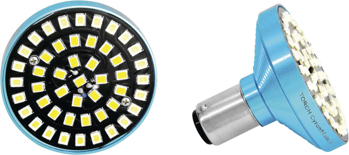Cyron Lighting ACT1156AR Torch 2in. Turn Signal Inserts - 1156 Bulb Type - Red