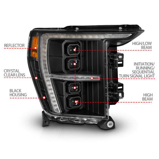 Anzo 111593X-R ANZ LED/Projector Headlights