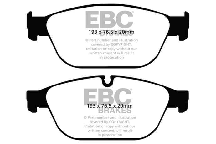 Ebc DP42087R EBC Yellowstuff Brake Pad Sets