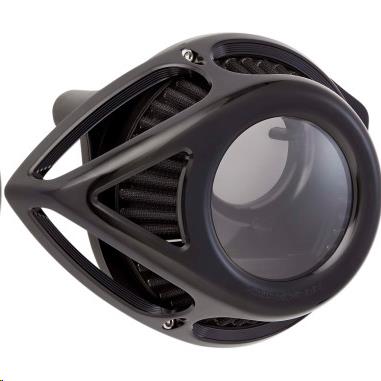 Arlen Ness 18-977 Clear Tear Series Air Cleaner Kit - Black Anodized