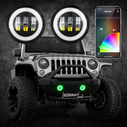 Xkglow XK042010-B XKG Headlights