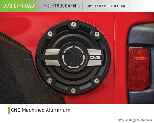 Dv8 Offroad D-JL-190004-MIL DVE Fuel Doors