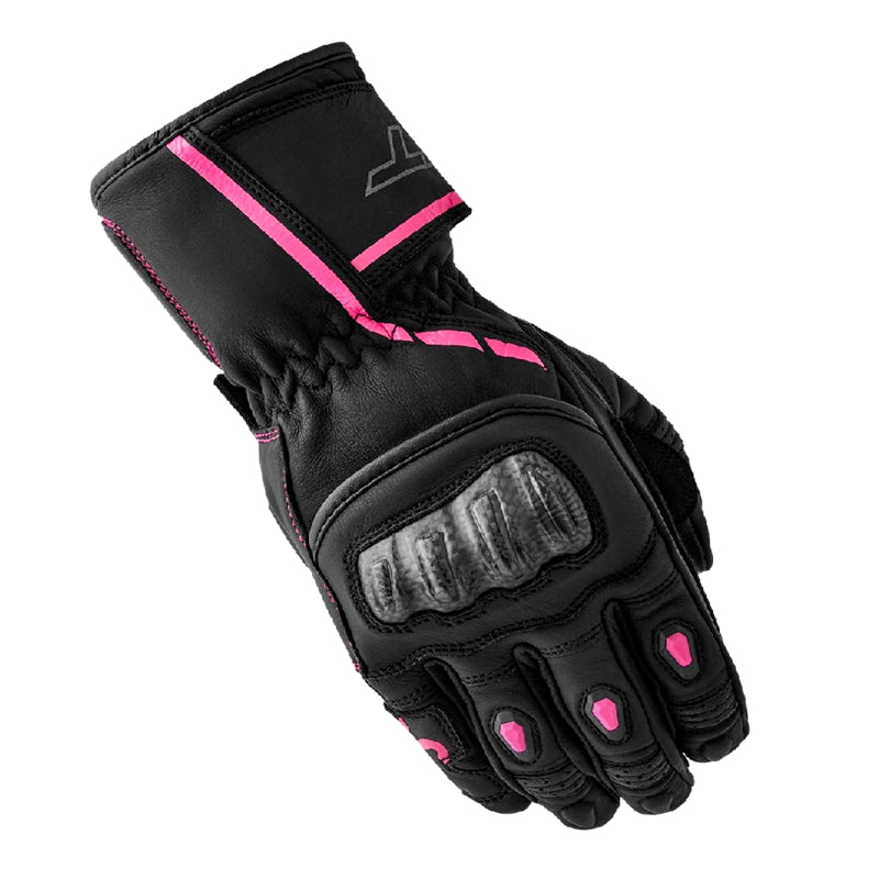Load image into Gallery viewer, Rst S1 D3O Womens Gloves (Small, Black/Pink)

